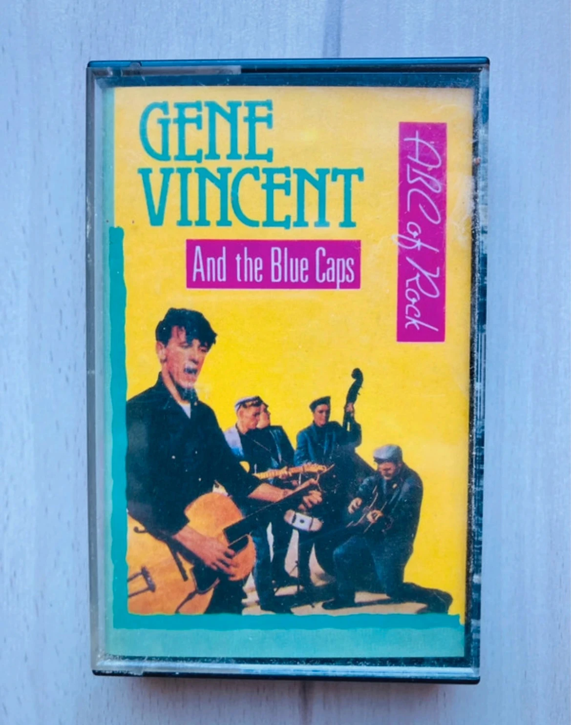 Cassette audio Gene Vincent and the Blue Caps ABC of Rock.